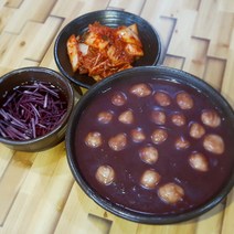 전통방식 맛있는 국산 옹심이 팥죽 / 팥칼국수 / 950g 정읍맛집 어르신 식사대용 영양식, 2. 팥칼국수