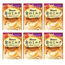 일본과자 직구 일본간식 캔디 칸로 금 우유 캔디 카페 라떼 70g×6봉, 70g, 6개
