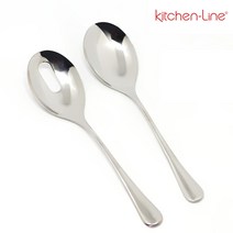 키친라인 서빙스푼 타공스푼 나눔스푼, 1개, 01-서빙스푼