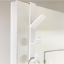 도어행거 옷 걸이 도어훅 방 문 잡화 다용도, 5단-브라운