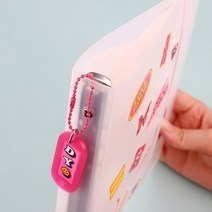 [은스] A5 6공 스티커바인더 커버 / 속지 스티커보관파일 다꾸스티커 보관 인스 씰스티커 포카바인더 티켓북 커버, 퍼플핑크