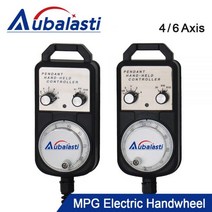펄스 발생기 4/6 축 MPG 펜던트 핸드 휠 5V FAGOR GSK Siemens MITSUBISHI FANUC 수동, 6 Axis