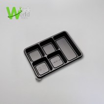 다용도 직사각 5칸 용기 / 100개