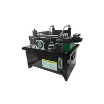 소형 유압 프레스 펌프 탱크 실린더 유압모터 작키, 0.75kw 표준 구성 8 단방향