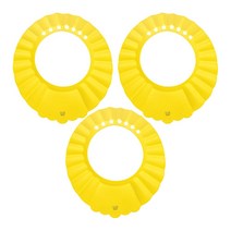 힘찬아이 감겨보캡 길이조절형 3p, 길이조절형 1세트 (3개입), 옐로우