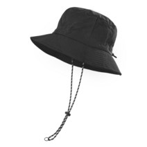 등산 사파리 모자 버킷햇 남여 여름 남성용 UV보호 캠핑 하이킹 모자 챙 벙거지, 01 56-59cm, 02 Black