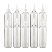 27리빙 다양한 소분 뾰족캡 공병 100ml, 투명, 10개