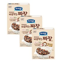 후디스 유아짜장 아이얌 우리아이 바로먹는 짜장소스 (80gx2봉지) 초기이유식 중기이유식 후기이유식 160g 3개 1세트, 3세트
