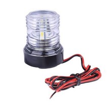360도 보트 탐색 라이트 마린 스턴 앵커 12 ~ 24V 세일링 신호 용 LED 접기, Anchor Light