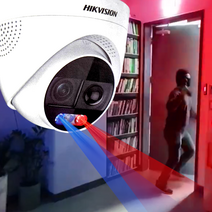 하이크비전 DS-2CE72DFT-PRIXOF 3.6MM 실내 적외선 돔 CCTV 카메라 녹화기세트, 카메라1대(케이블50M아답터)