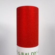 [이스프리 DIY 시트지] 글리터 스파클 시트지 30.5cm x 122cm 실루엣 카메오 포트레이트 호환, PPS001 레드