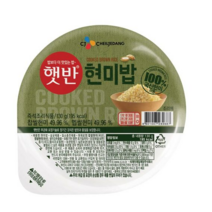 햇반100%현미로 지은밥 130G, 6개