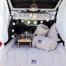 지엠지모터스 뉴)카이런 디셈버 따뜻한 차박 캠핑이불 차량용이불 겨울 감성캠핑, 뉴)카이런 캠핑이불+방수파우치