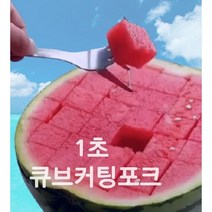 수박큐브 수박큐브커팅 수박커팅포크 망고커팅 멜론커팅 포크 과일커팅기