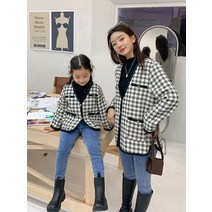 희희엄마 가겨울 면 두꺼운 훙양쯔 거리 친자복 모녀복