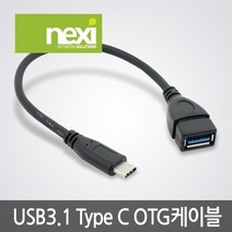 NX485 USB 3.1 A(암) to C(수) 15Cm젠더(NX-USB31OTG), 0없음