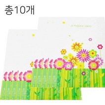 서류보과용 부동산계약서화일 10p 1+1 회사자료정리 보험사 작업실 투명홀더 학생파일, 1개, 플라워1082파일폴더10개입