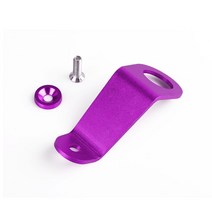 캠핑용히터 캠핑용라지에이터알루미늄 라디에이터 스테이 브래킷 볼트 키트 범용 적합 92-95 혼다 Civic EG, 06 purple