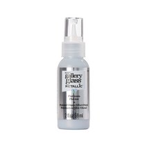 Plaid 갤러리 스테인 글라스 펜 2oz 색상선택 글라스 데코 스테인글라스 물감, 7 Metallic Platinum