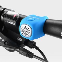 디빅 ROCK 미니 전자벨 자전거 경적 딸랑이, 색상:레드