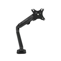 덱스탑 싱글 모니터암 스텐드 가스실린더 클램프타입 VESA규격 MS27S, 1개, 상세페이지 참조