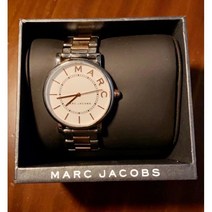 [해외]명품마크제이콥스시계70015576 MARC JACOBS Watch White Dial Two Tone Rose Gold Stainless Steel