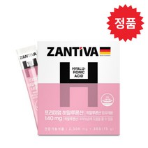 내츄럴플러스 가수분해콜라겐 제삼인산칼슘 잔티바 프리미엄 히알루론산 2500mg x 30포, 1개