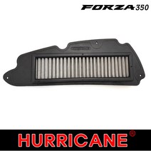 포르자 350 허리케인 에어필터 스테인레스 에어크리너 클리너 반영구 21-23년