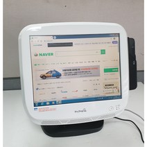 포스뱅크 애니샵D5 중고포스기 배달용POS 카페 마트 식당등 포스단말기, 애니샵프로화이트
