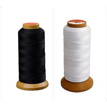 비딩실 300M 진주실 진주목걸이만들기 진주목걸이재료 블랙 화이트 2컬러, 3합