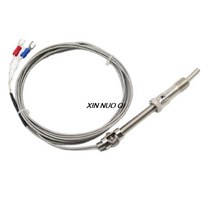 스프링 열전대 타입 K WRNT01 듀얼 센서 온도 샌드백 라인 1 미터 0800 도