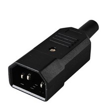 스마트 플러그 스마트콘센트 스위치 멀티탭 10pcs 새로운 도매 가격 10a 250v 검정 iec c14 남성 배선 플러그 c13 여성 pdu ups rewirable 전원, 협력사, c14 수 플러그