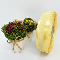 포장 리본 끈 제이제이리본 양단오간디B 7mm 15mm 25mm 40mm 20컬러 ( 길이 45M 90M ) 공단리본, OB4, 25mm(45M)
