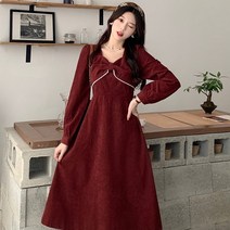 블링앤수 여성 기본핏 하객룩 롱원피스 KZZ343