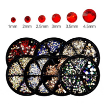 대용량 큐빅 풀스톤 젤네일파츠 네일아트재료