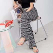 여성 밴딩슬랙스 냉장고바지 와이드팬츠
