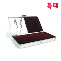 제이스토어 / 특대 스텐 스테인레스 침케이스 침통 수지침통, 1