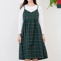 BBS 004 여자체크어깨끈원피스 _ 58787EA