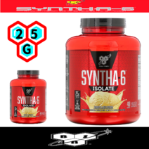 신타6 아이솔레이트 최신 초고급 단백질 분말 SYNTHA-6 1.82kg [바닐라맛 25G protein]