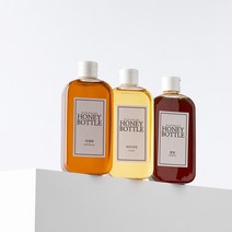 허니보틀 천연 벌꿀 선물 세트 아카시아꿀 밤꿀 야생화꿀 답례품 명절, 1병, 350g