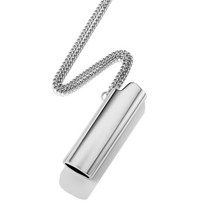 ICEIAMOND 라이터 케이스형 펜던트 힙합 목걸이 스타일리쉬 US West Coast Style 목걸이 BICJ3 모델 라이터 장착용 고폴란드 메탈 백 BIC 라이터 타입