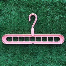 옷 걸이 옷장 주최자 공간 절약 옷걸이 멀티 포트 의류 랙 플라스틱 스카프 Cabide 보관, pink