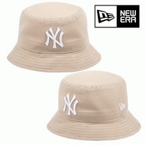 뉴에라 버킷 MLB 워시드 뉴욕 양키스 버킷 햇 베이지 13086312 N 13086312