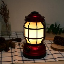 감성 캠핑 차박 led 조명 실내등 빈티지 랜턴, 모카