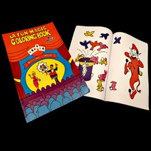 MAGIC 발표회 장기자랑 마술도구 컬러링북