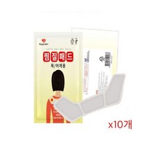 즐거운쇼핑 찜질팩 찜질패드 목 어깨용 60gx10개