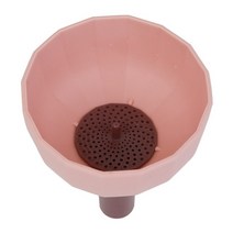유수분리기 디젤 가솔린 오일 기름 필터 다기능 깔때기 조미료 쟁반 불순물 여과기 부엌 공구 기름 물 향미, 04 Pink