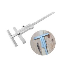 케가끼 게이지 비눈금형 150mm HM-150 목공용직각자 금긋기 게가끼
