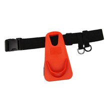 낚시 파이팅 벨트 밸리 탑 허리 지원 보트 낚시를위한 낚시 도구 막대 홀더, 빨간색, ABS 플라스틱