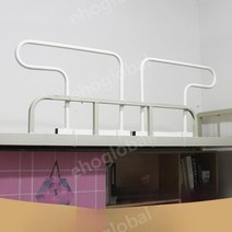 침대가이드 보호대 안전바 낙상방지 가드 침대 안전 난간대 울타리 기숙사 이층, 가벼운파우더가드레일2개점주추천, 케이블 타이